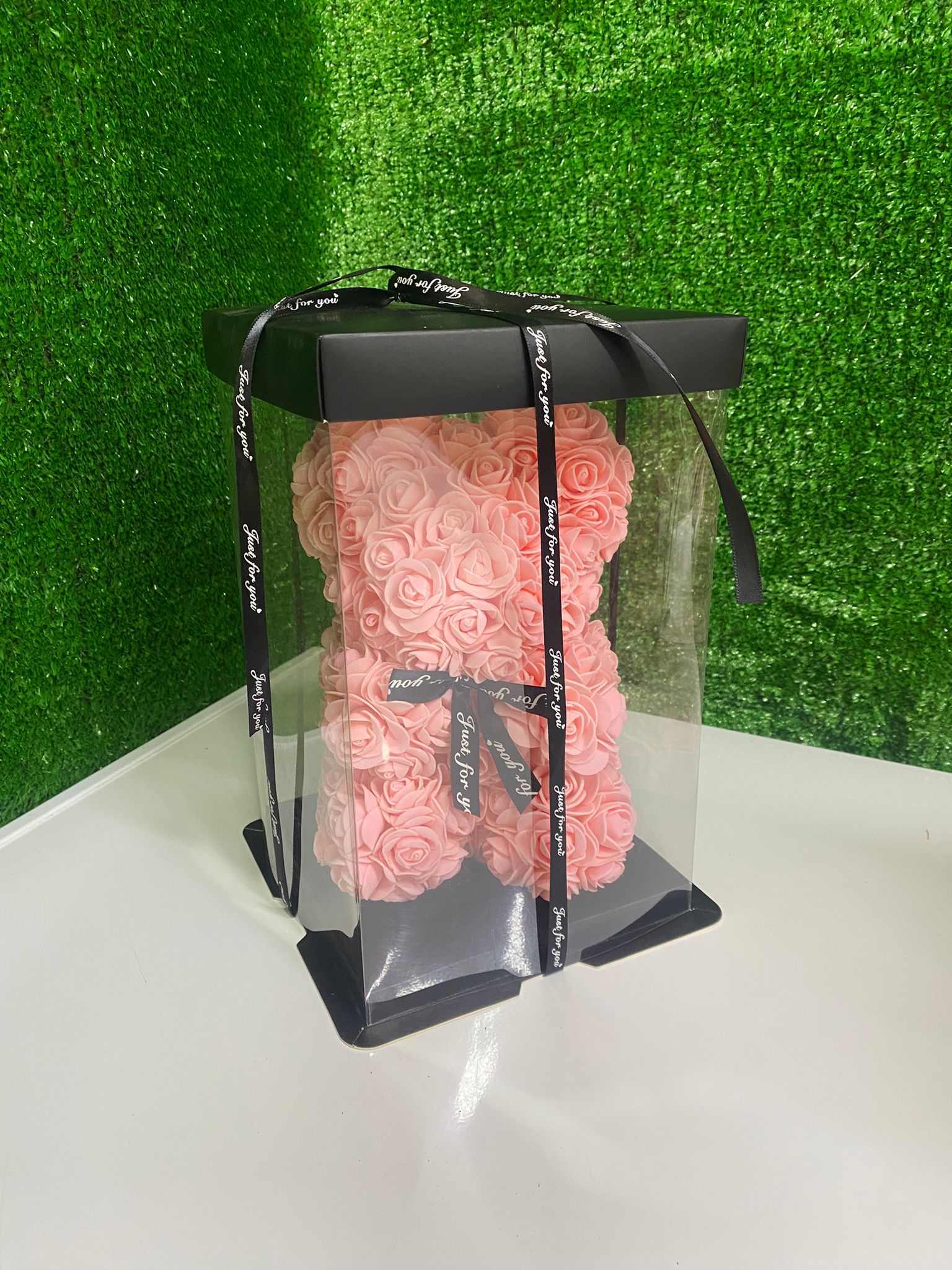 Pembe Gül Ayıcık Kutulu Hediye